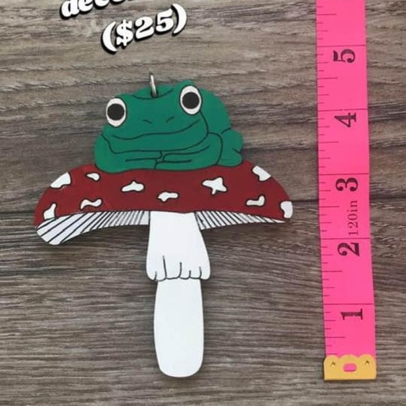 Frog mushroom wall decor - Picture 1 of 1